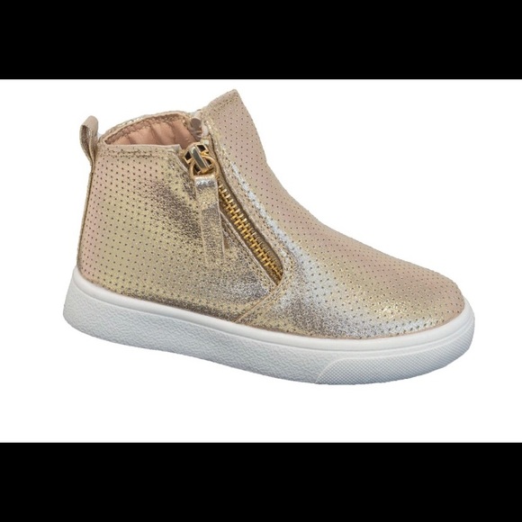 Honeydew Intimates Other - Honeydew Gold Metallic Shimmer Booties